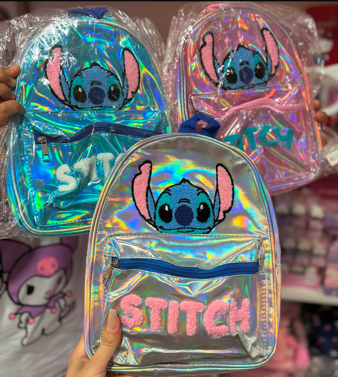 MOCHILA COLEGIAL STITCH