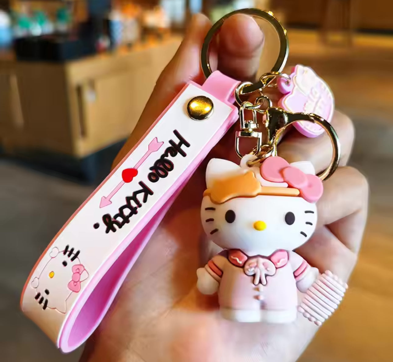 CHAVEIROS HELLO KITTY SEM A TAG