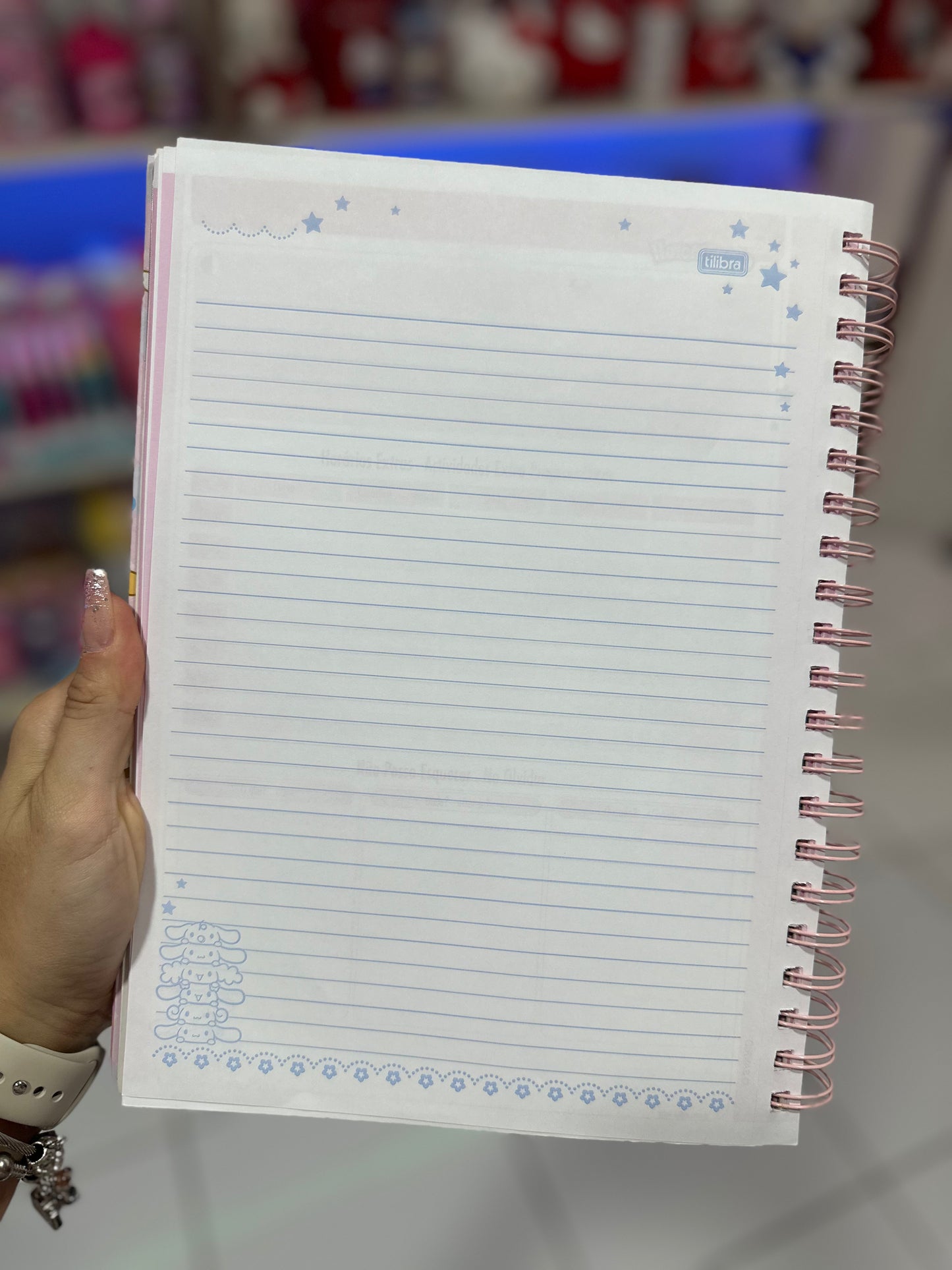 CADERNO CINNAMORROL
