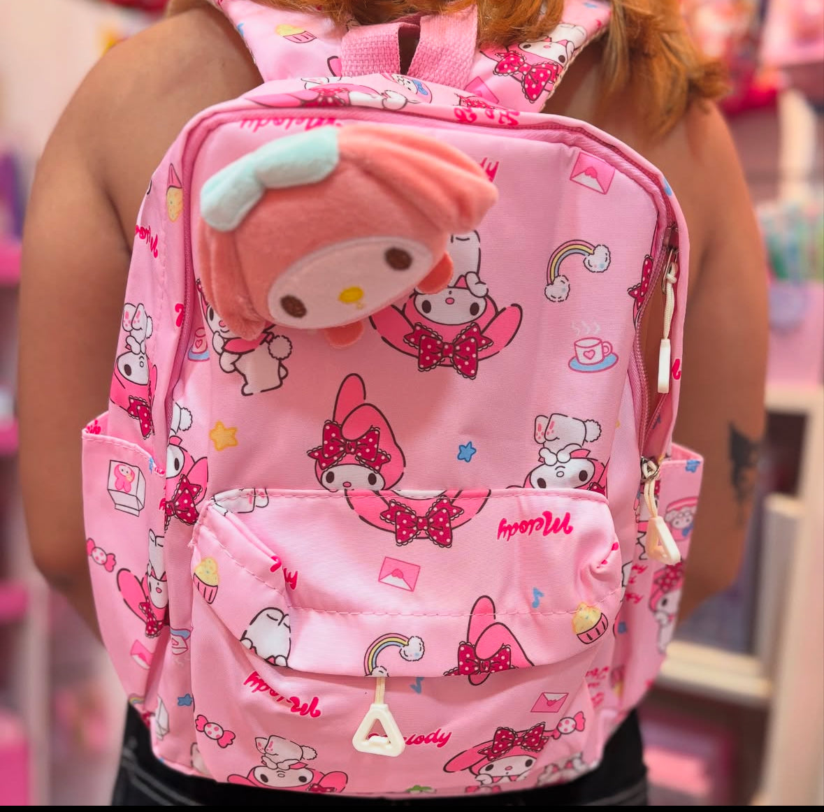 Mochila colegial sanrio