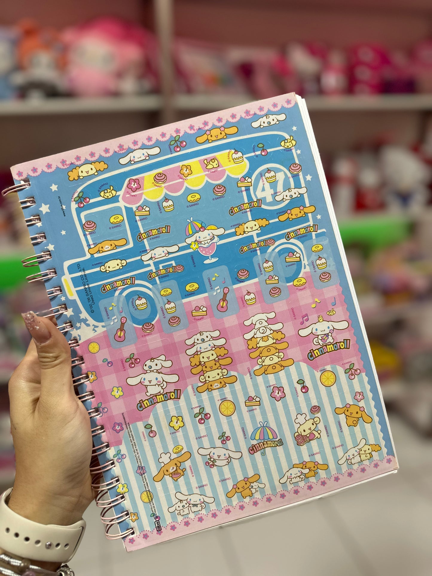 CADERNO CINNAMORROL