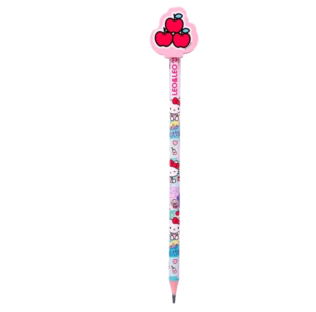 LÁPIS HELLO KITTY COM BORRACHA