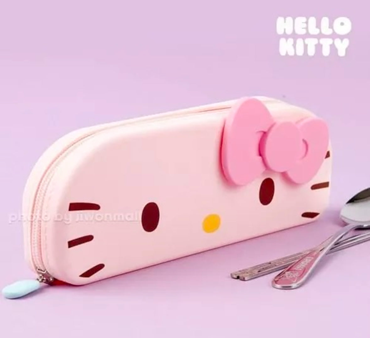 ESTOJO DE SILICONE HELLO KITTY