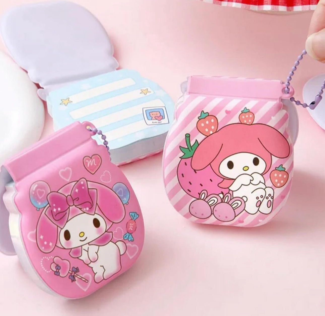 CHAVEIRO E BLOCO DE NOTAS MY MELODY
