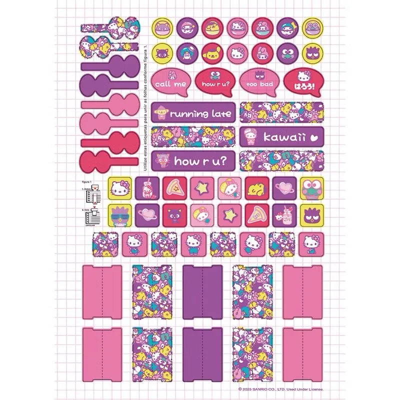 CADERNO HELLO KITTY AND FRIENDS 2025
