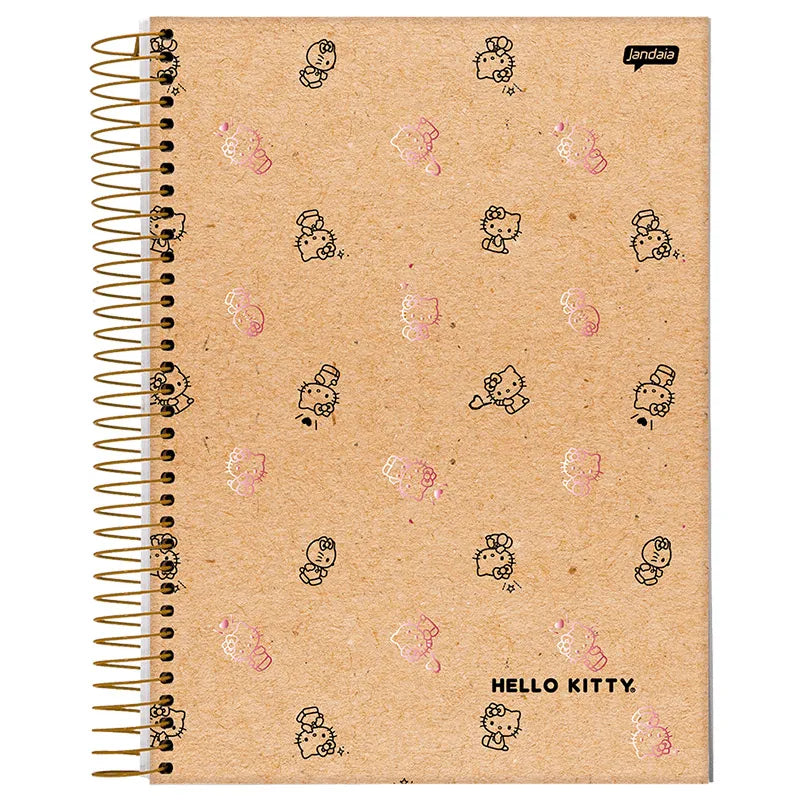 CADERNO HELLO KITTY 10 MATERIAS