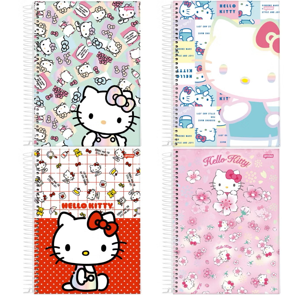 CADERNO HELLO KITTY