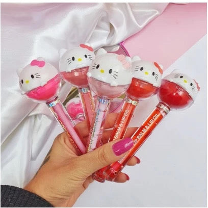 LIP GLOSS E LIP BALM HELLO KITTY