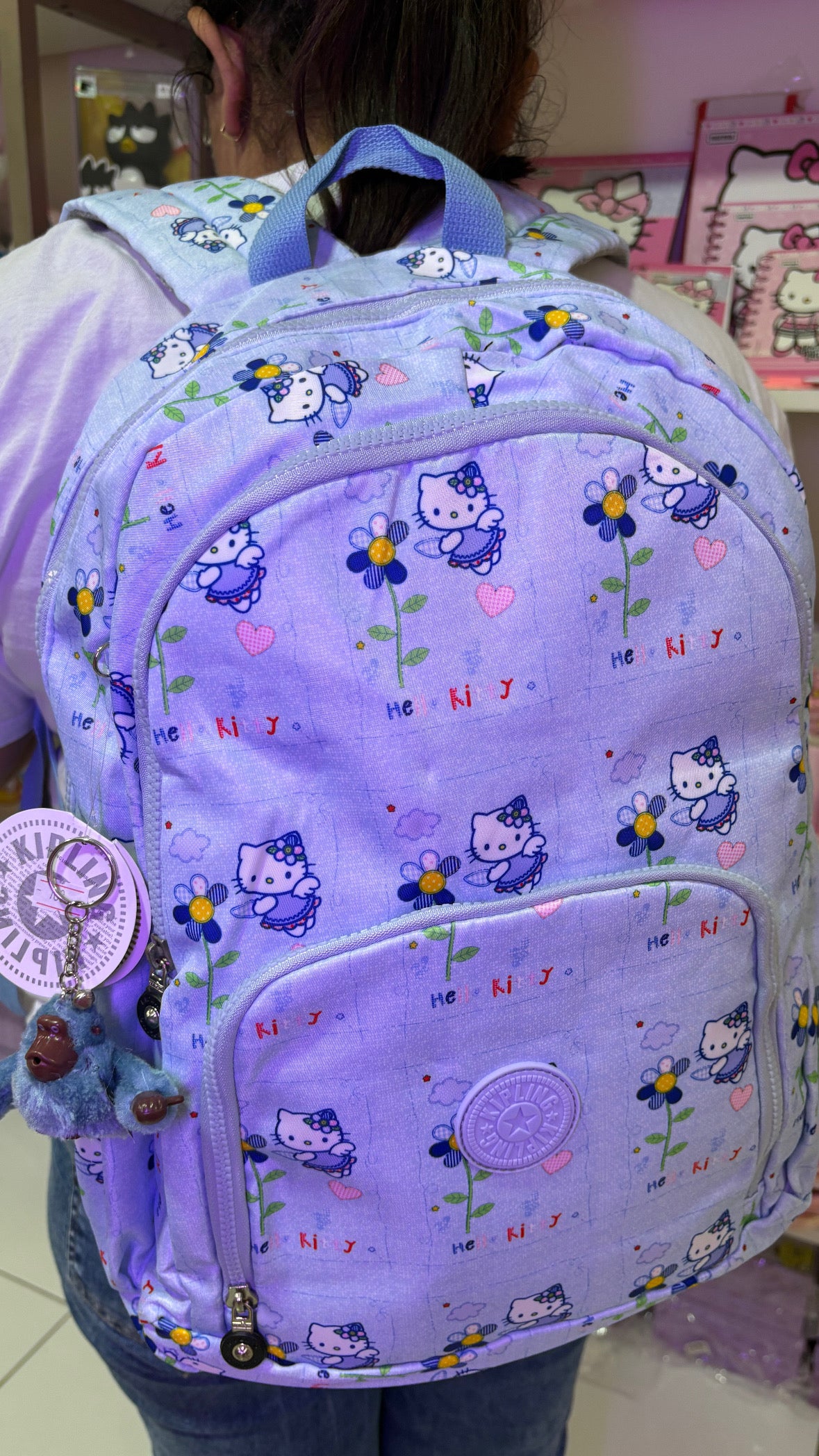 MOCHILA HELLO KITTY E KIPLING
