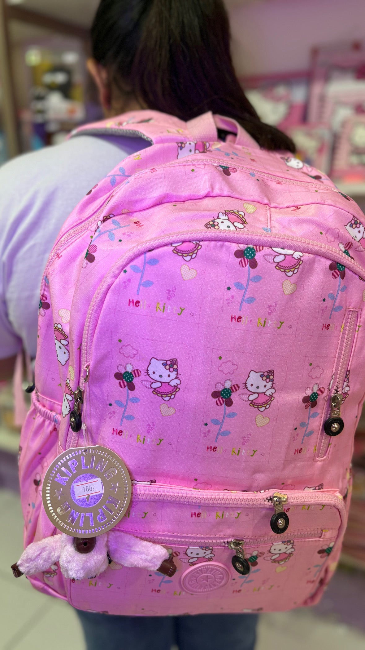 MOCHILA HELLO KITTY E KIPLING