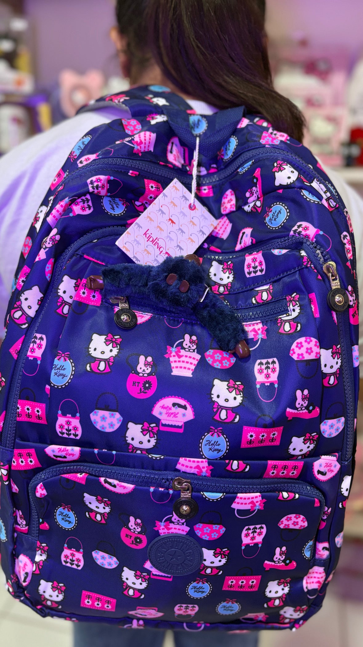 MOCHILA HELLO KITTY E KIPLING