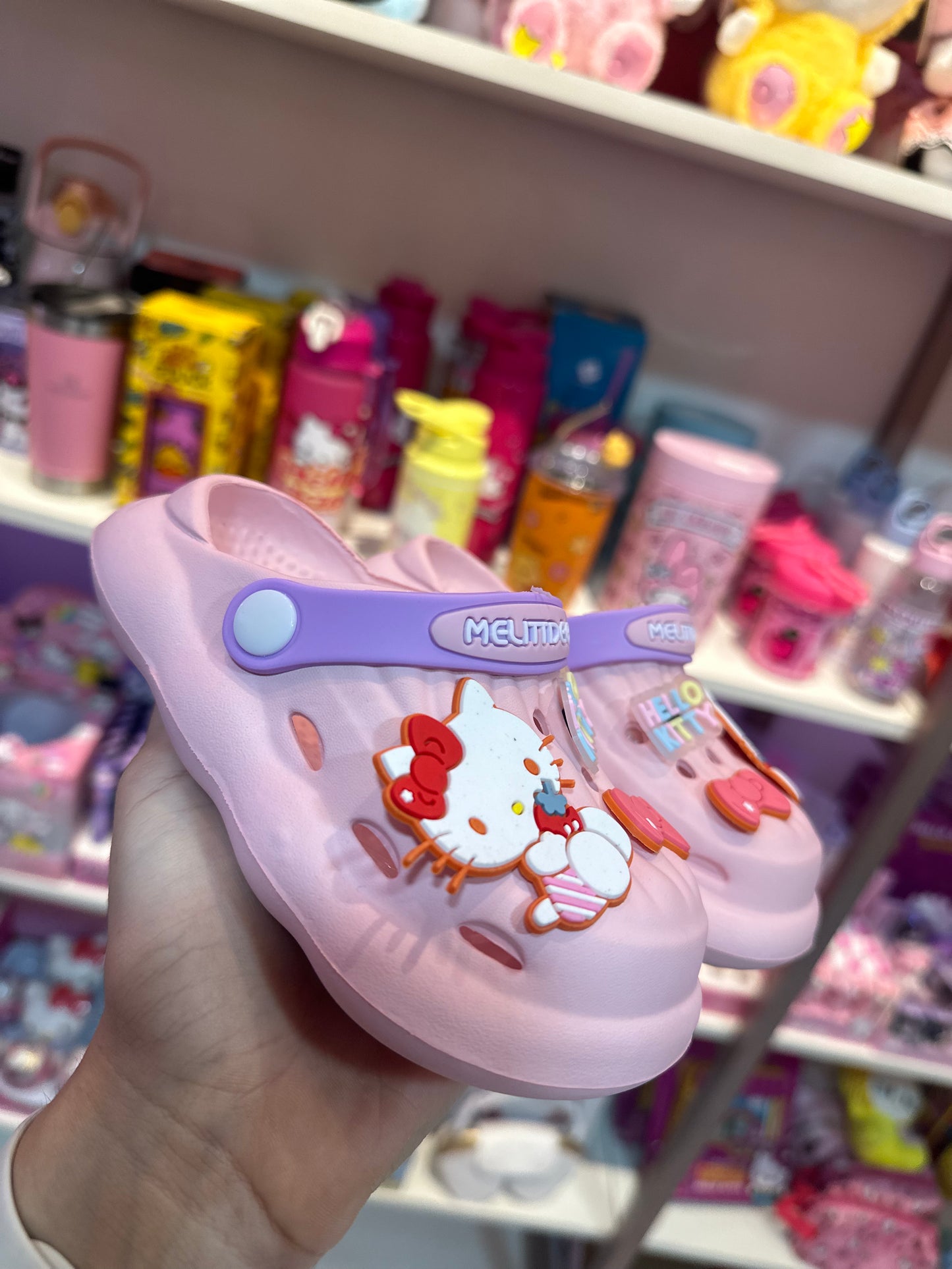 CROCS INFANTIL HELLO KITTY