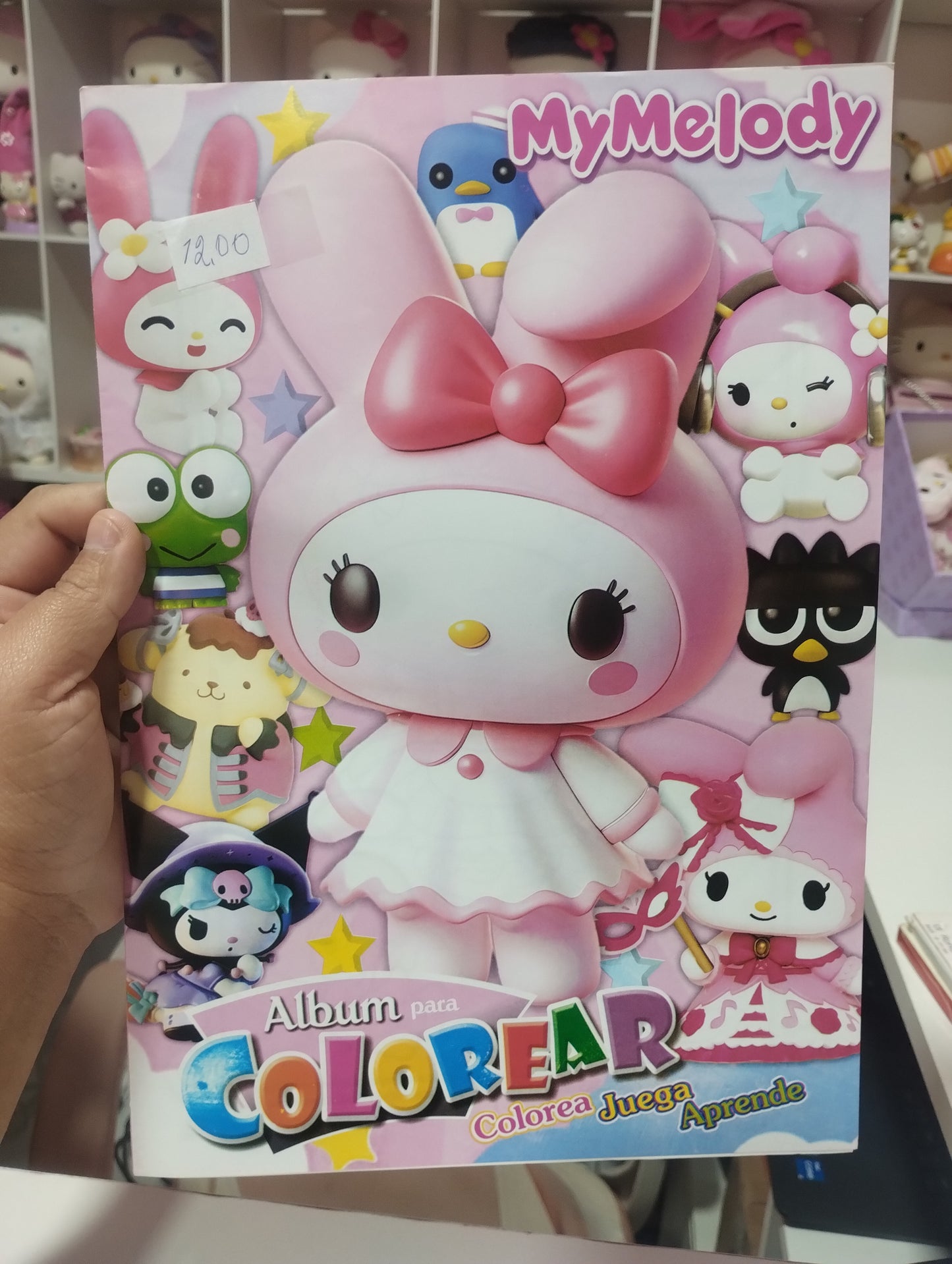 REVISTA DE COLORIR HELLO KITTY E AMIGOS