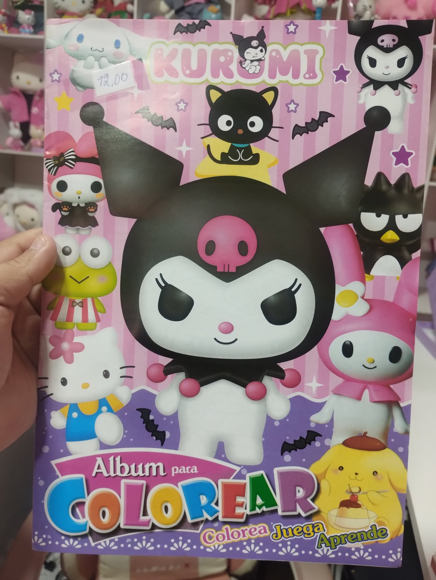 REVISTA DE COLORIR HELLO KITTY E AMIGOS