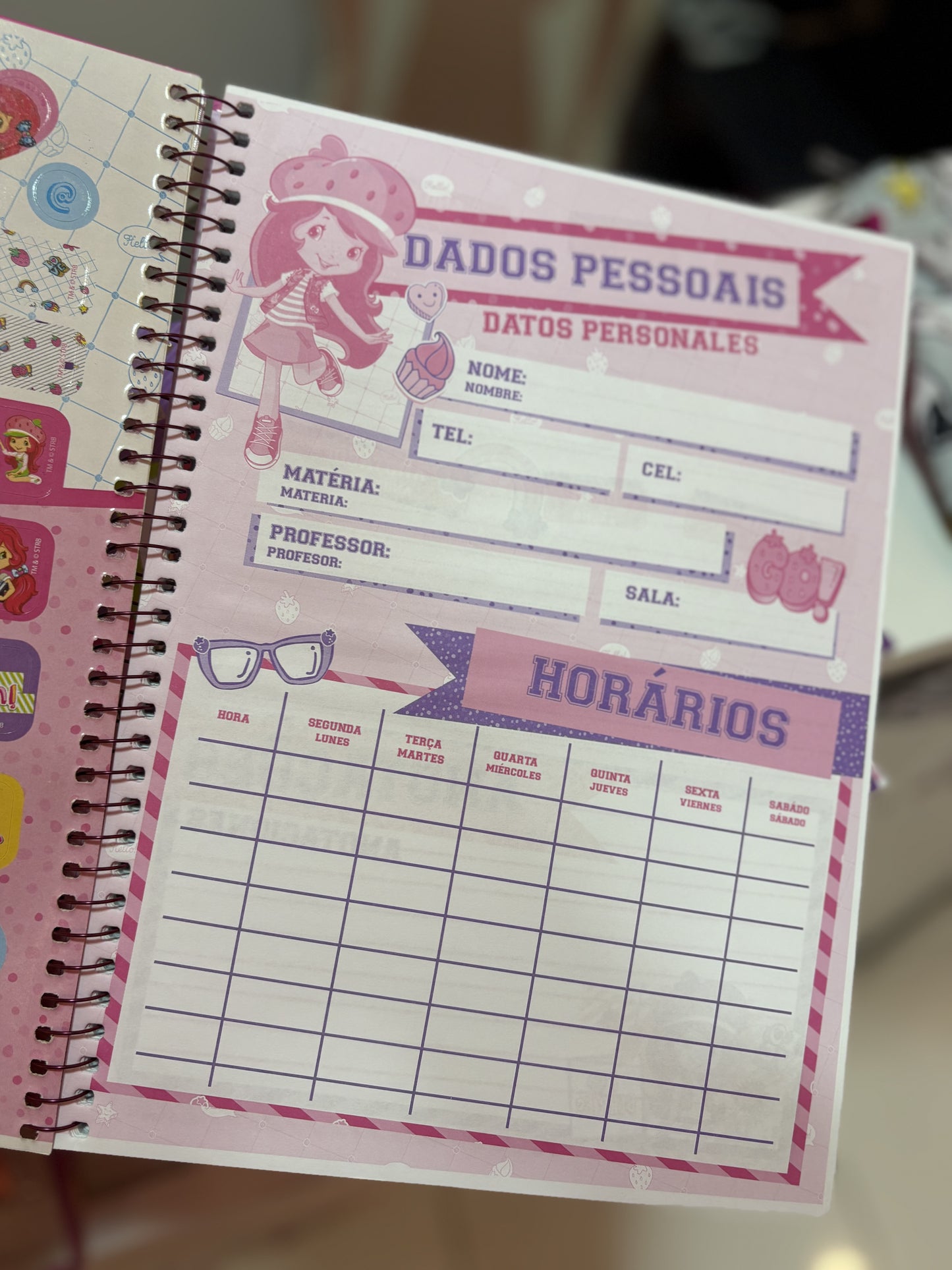 CADERNO MORANGUINHO 1 MATÉRIA