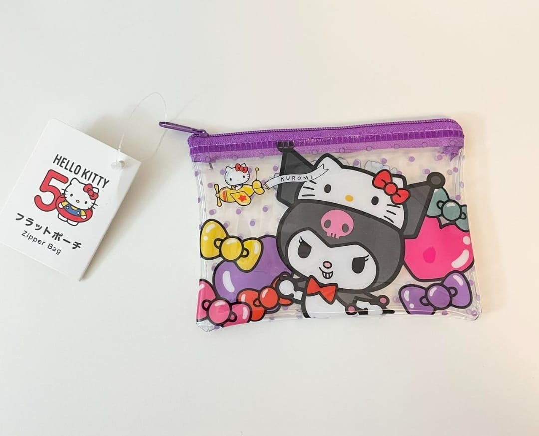 PORTA MOEDA SANRIO ORGINAL HELLO KITTY 50 anos