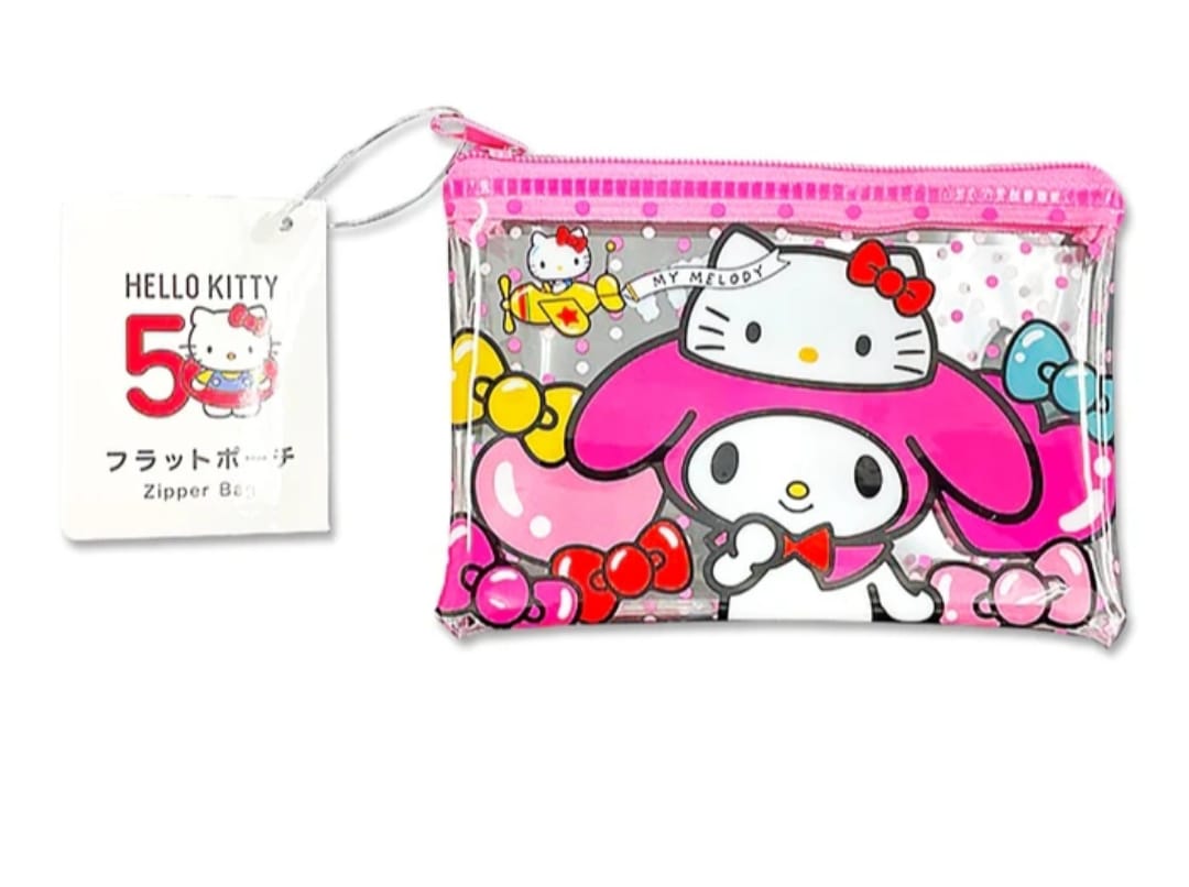 PORTA MOEDA SANRIO ORGINAL HELLO KITTY 50 anos