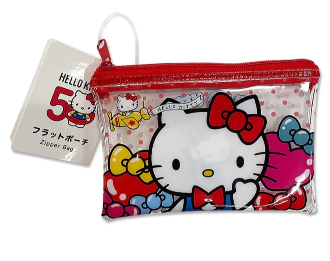 PORTA MOEDA SANRIO ORGINAL HELLO KITTY 50 anos