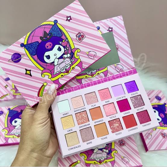 PALETA KUROMI COM ESPELHO