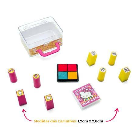 KIT CARIMBO HELLO KITTY