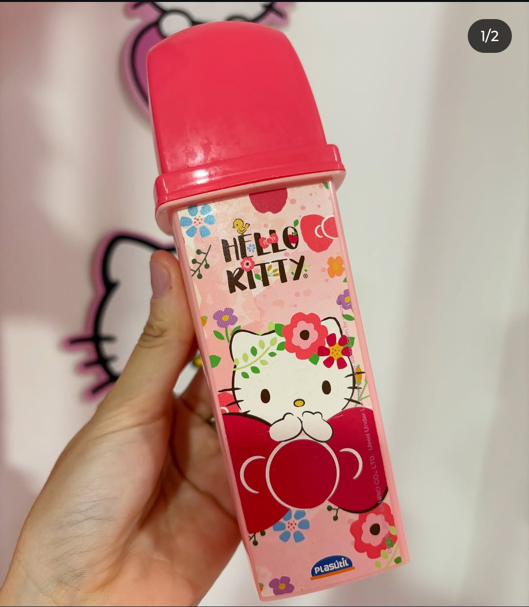 PORTA ESCOVA HELLO KITTY
