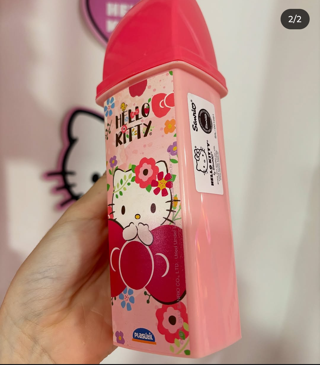 PORTA ESCOVA HELLO KITTY