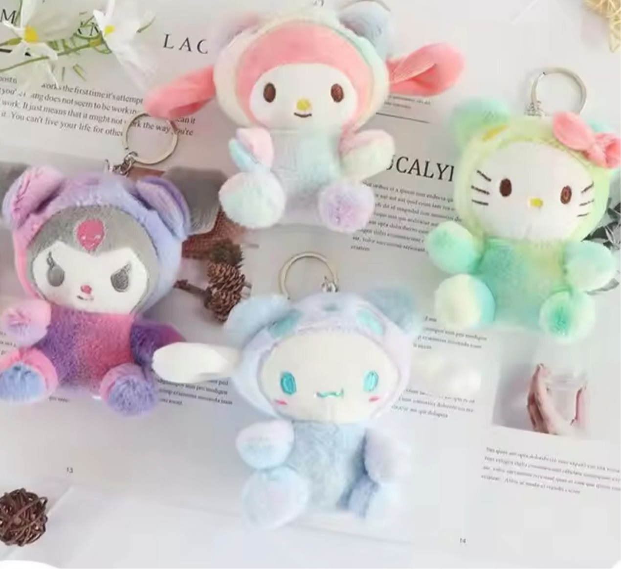 CHAVEIRO PELÚCIA SANRIO'