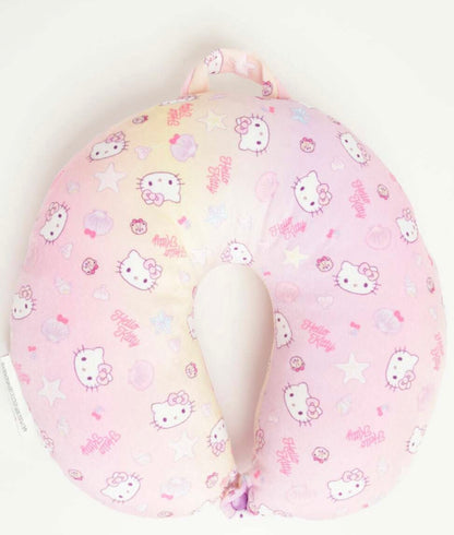 ALMOFADA PARA VIAGEM HELLO KITTY COM TAPA OLHO