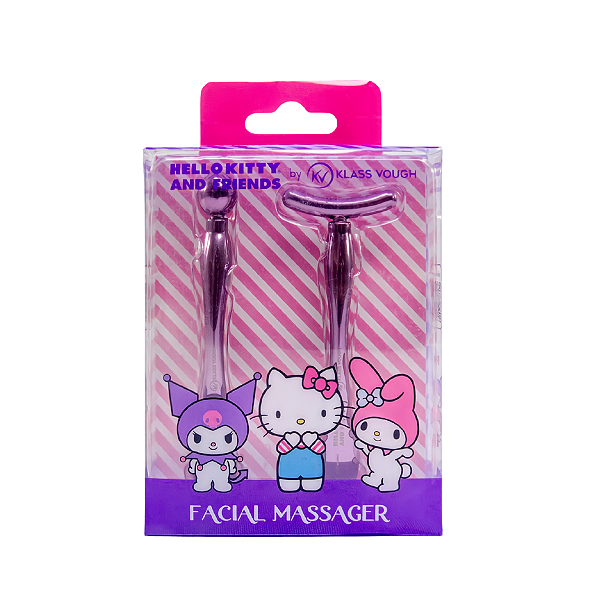 MASSAGEADOR FACIAL METÁLICO HELLO KITTY