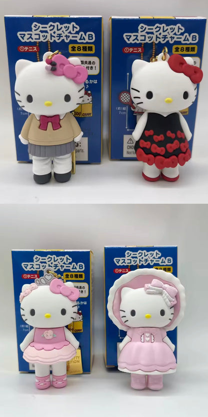 CHAVEIRO IMPORTADO HELLO KITTY ANIVERSÁRIO 50 ANOS, ORIGINAL BLIND BOX (SURPRESA)