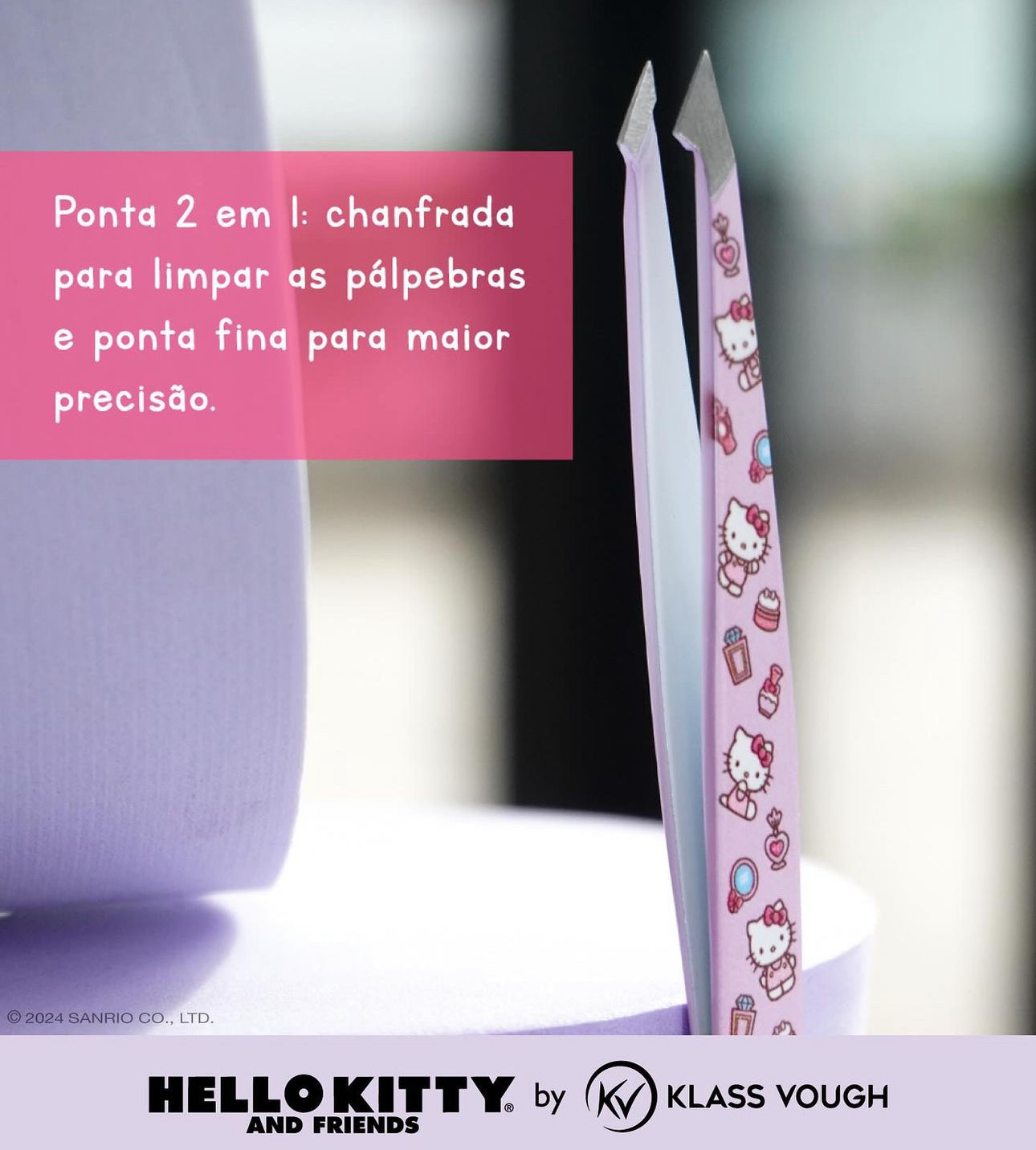 KIT PINÇAS KLASS VOUGH E HELLO KITTY