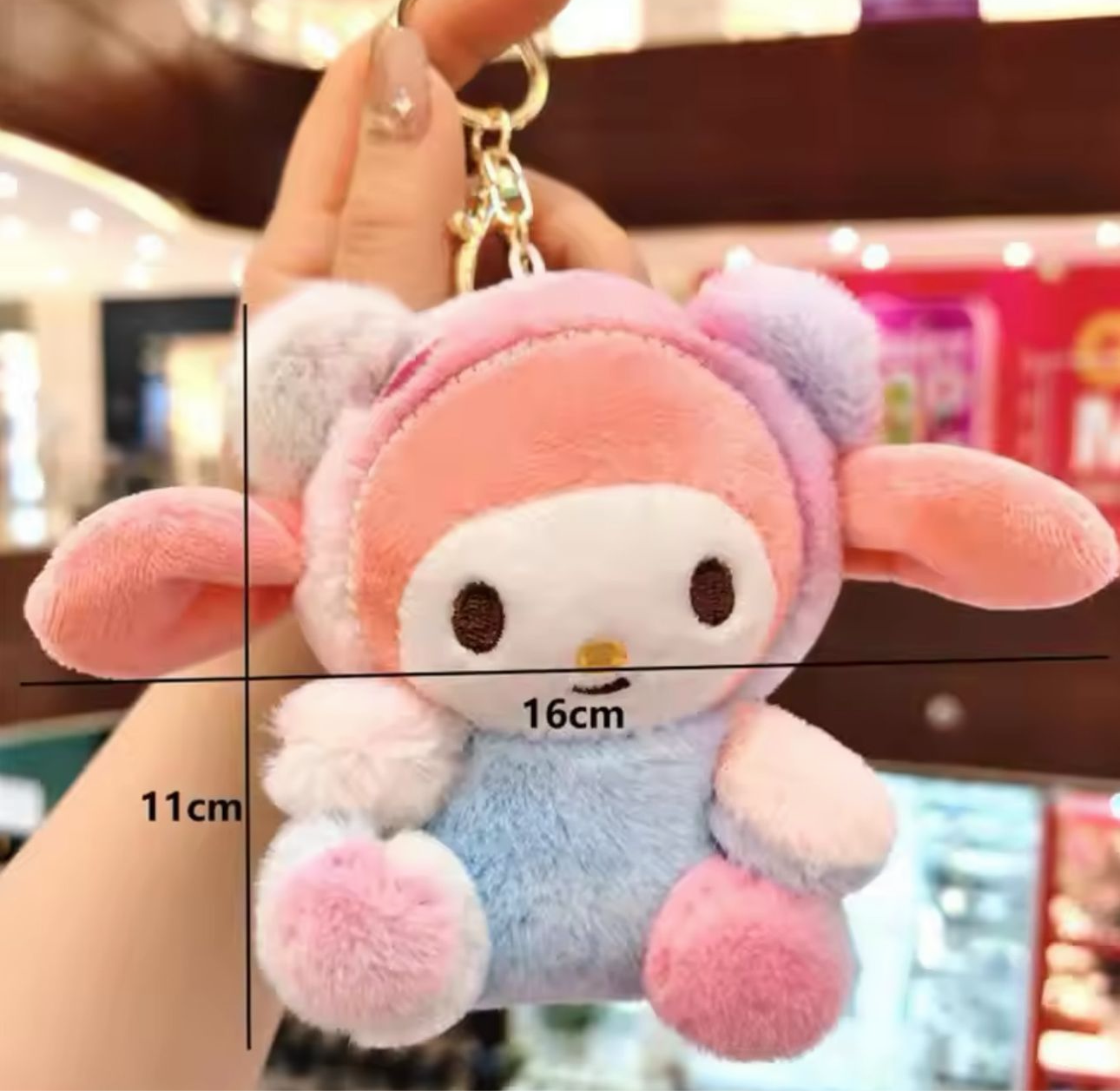 CHAVEIRO PELÚCIA SANRIO'