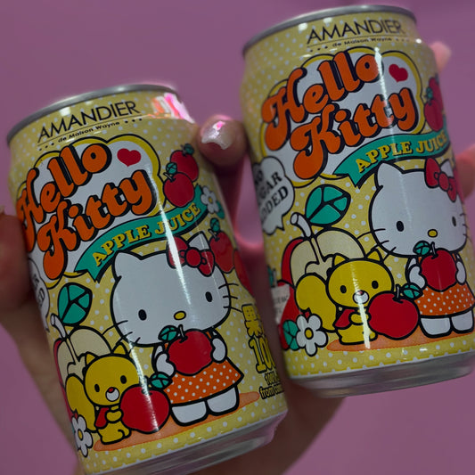 REFRIGERANTE DE MAÇÃ HELLO KITTY