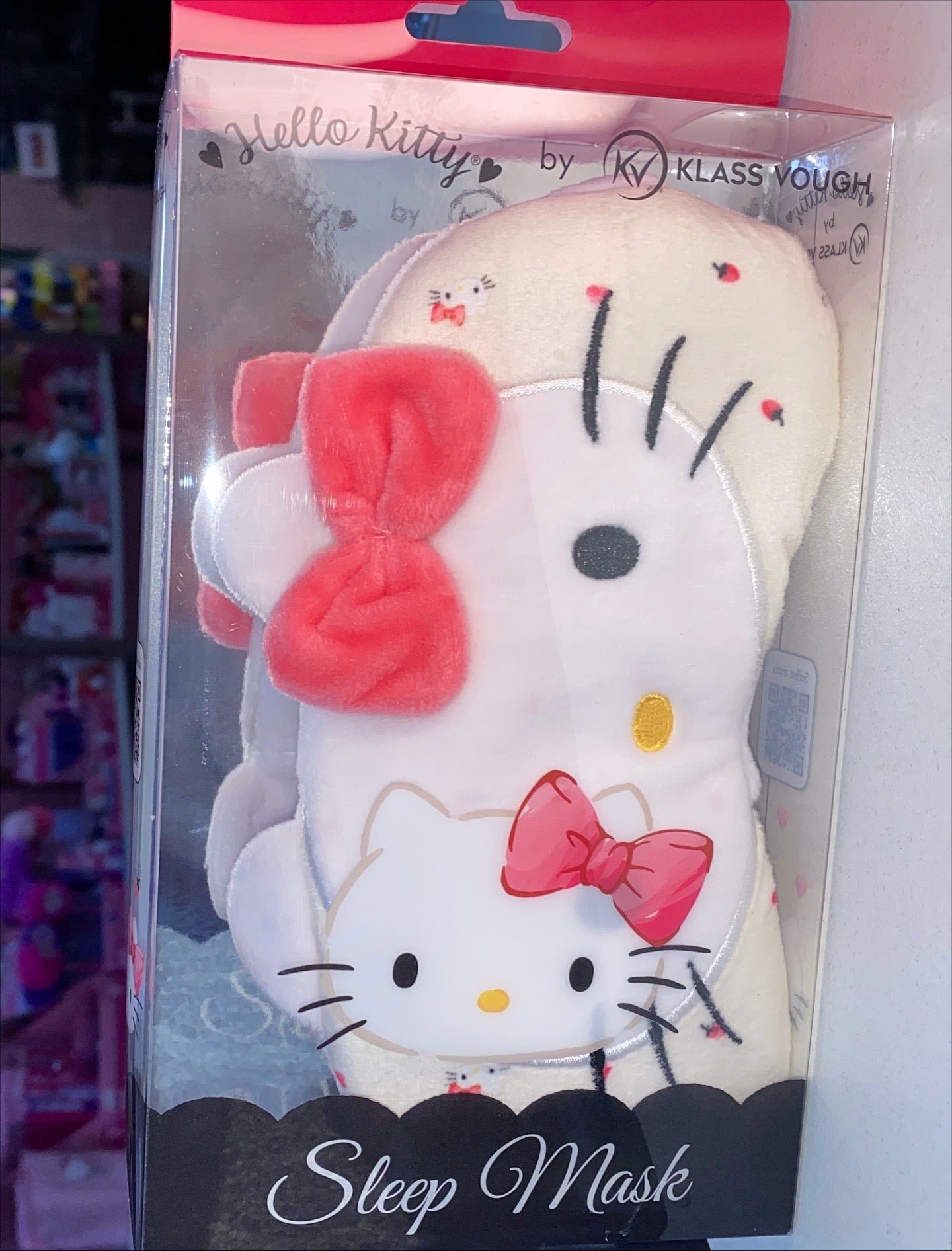 MASCARÁ FACIAL RELAXANTE HELLO KITTY 2 em 1