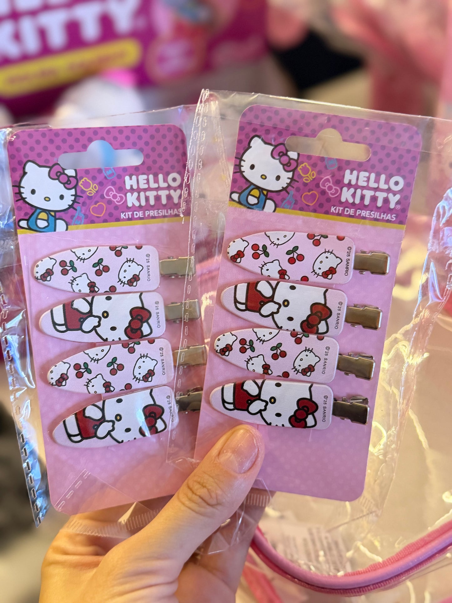Presilha 4 em 1 hello kitty