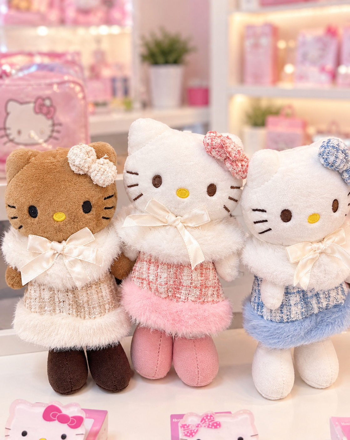 Chaveiro Hello Kitty inverno