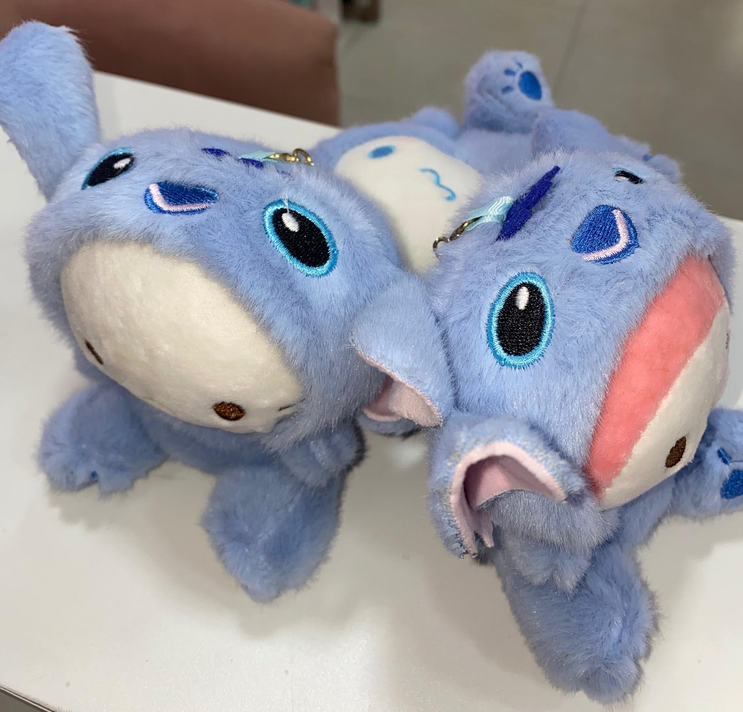 CHAVEIRO SANRIO DE STITCH HELLO KITTY, MY MELODY E CINNAMOROLL