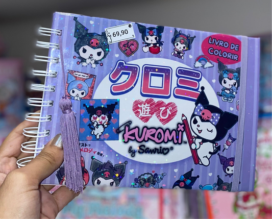 Livro de colorir Kuromi 2