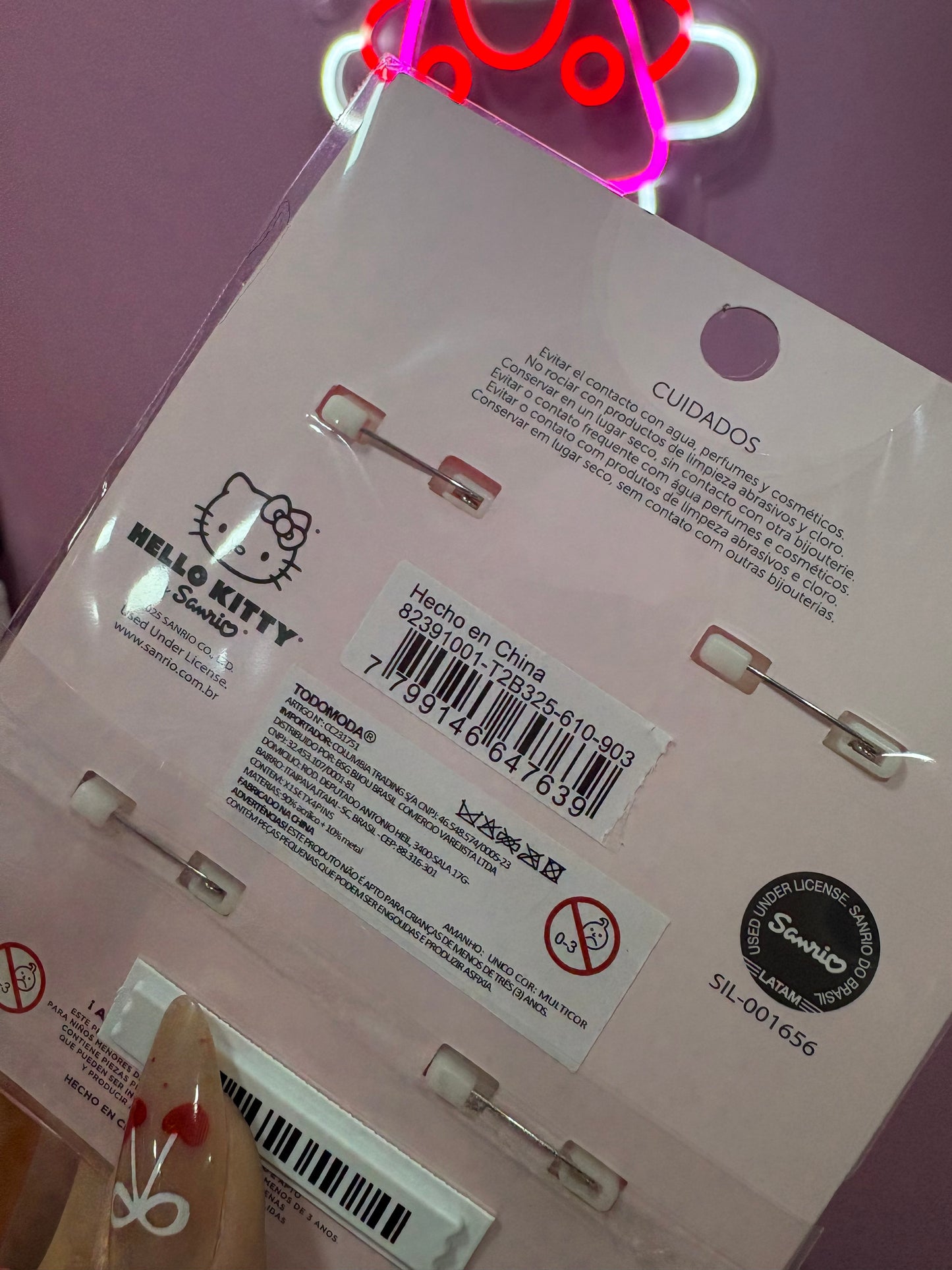 BROCHES HELLO KITTY