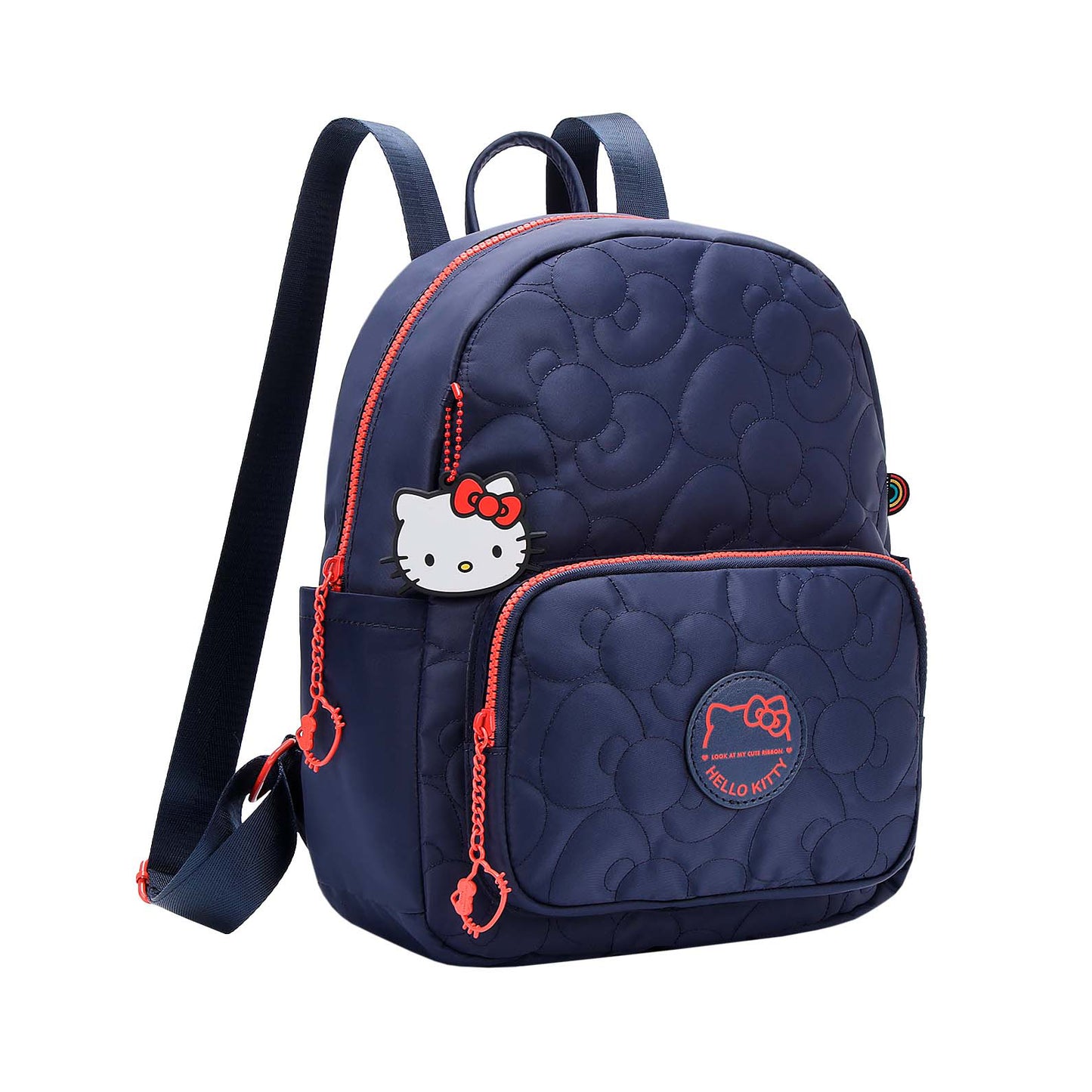 MOCHILA HELLO KITTY acompanha chaveiro