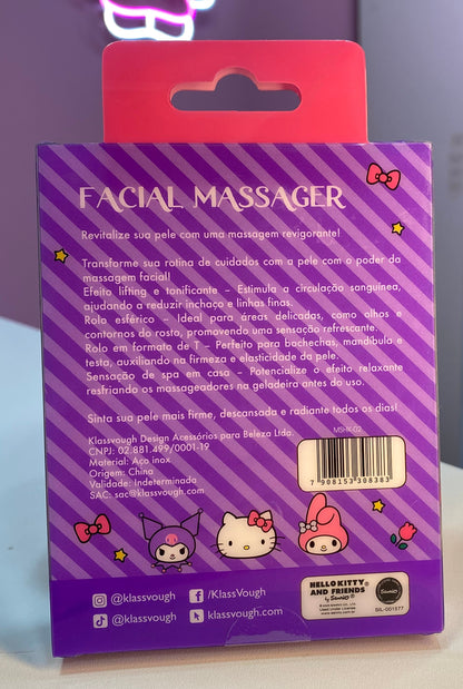MASSAGEADOR FACIAL METÁLICO HELLO KITTY
