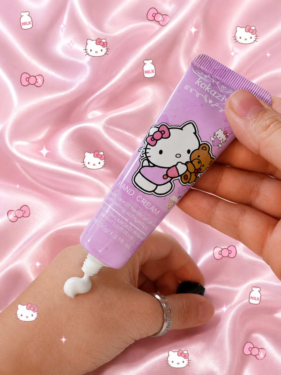 CREME PARA MÃOS HELLO KITTY