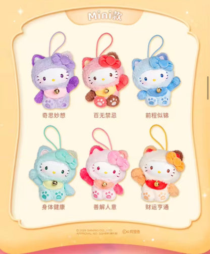 CHAVEIRO HELLO KITTY GATO CHINES, ORIGINAL, IMPORTADO BLIND BOX TOP TOY