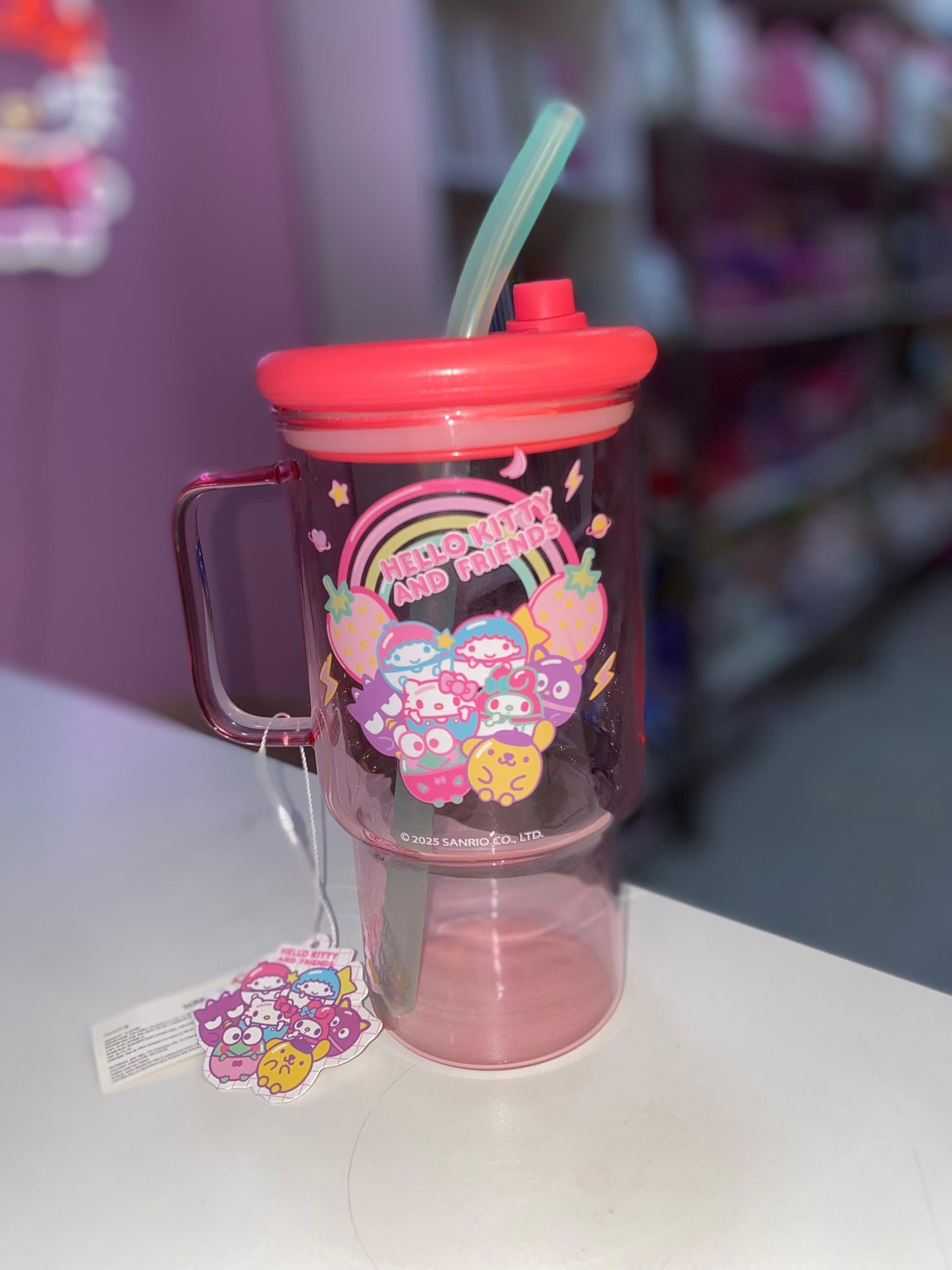 GARRAFA ACRILICO HELLO KITTY