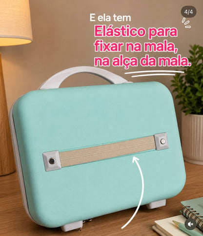 MALETA HELLO KITTY COM TRANCA EM CÓDIGO