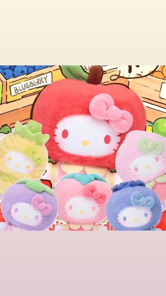 HELLO KITTY FRUTINHAS MINISOO labubu
