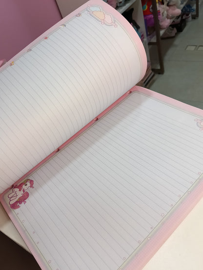 FOLHAS DE FICHARIO VINTAGE HELLO KITTY, MORANGUINHO, CHOCOCAT
