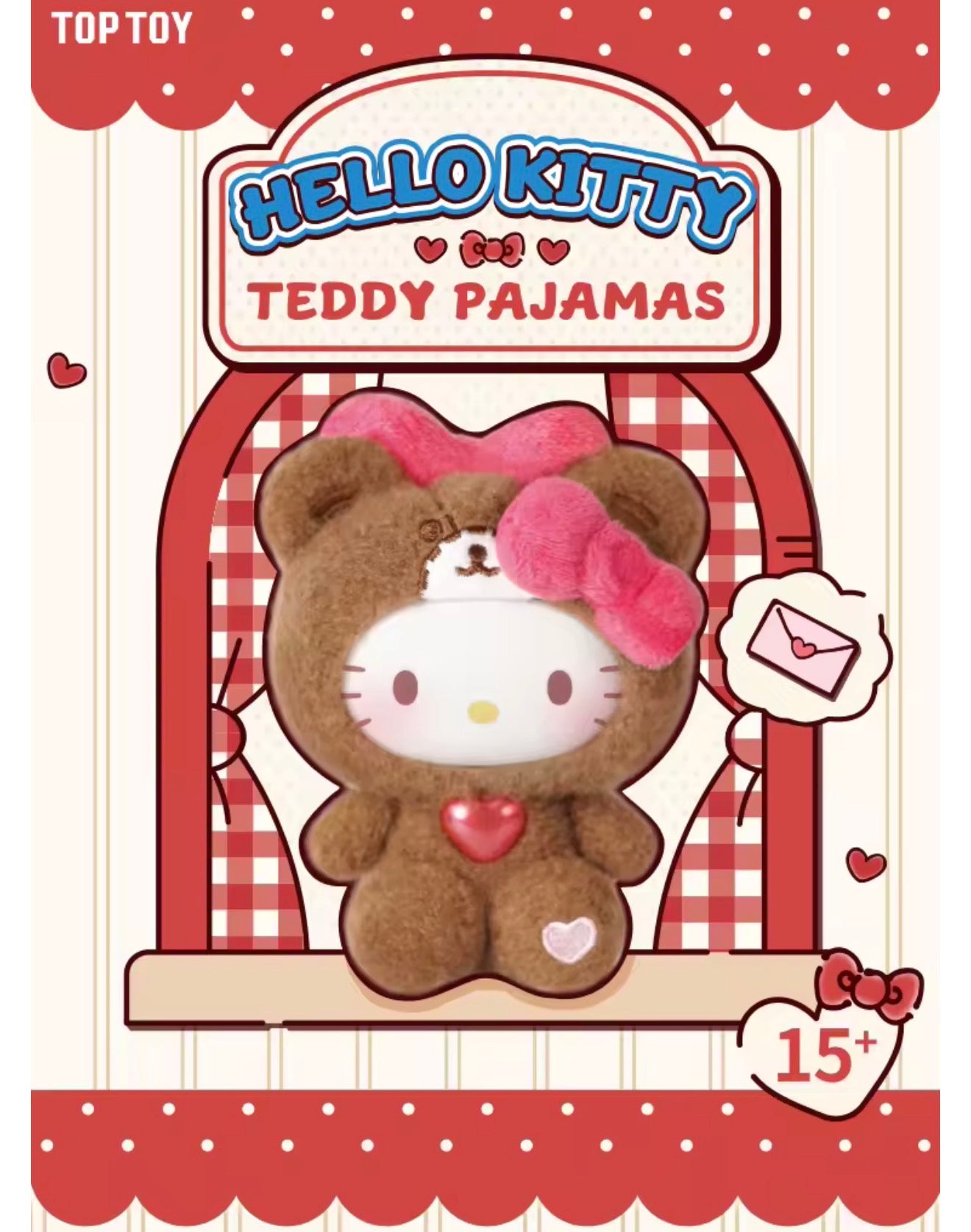 BLIND BOX HELLO KITTY TOP TOY CHAVEIRO URSINHO