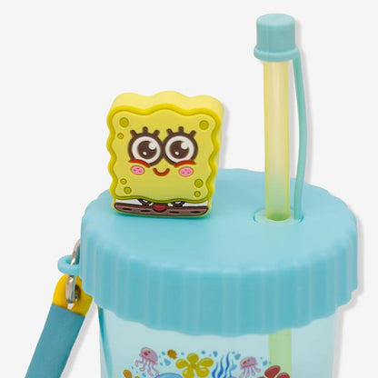 COPO FLIP CANUDO HELLO KITTY, HARRY POTTER, SONIC, HOMEM ARANHA, BOB ESPONJA