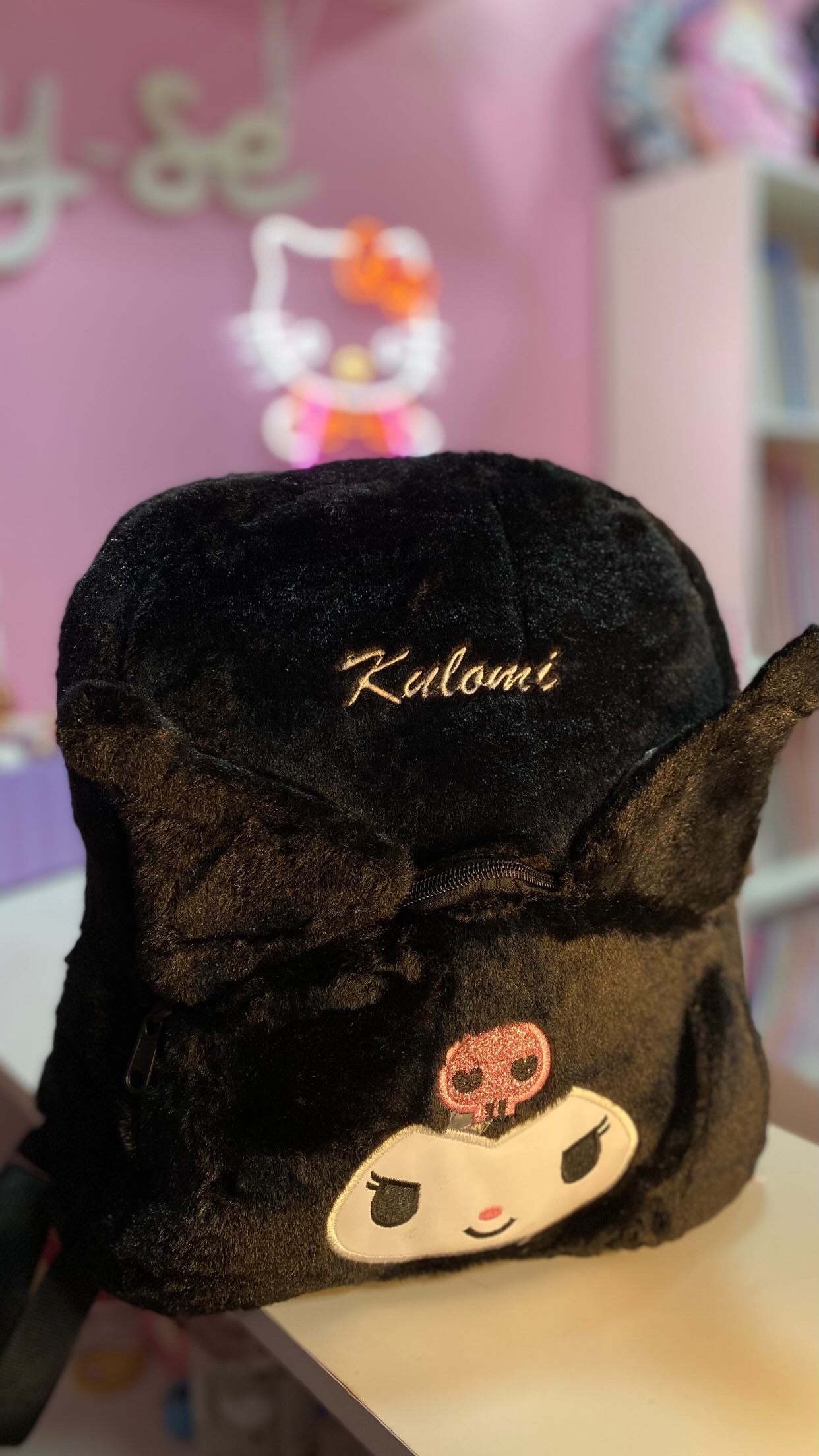 MOCHILA INFANTIL PELÚCIA SANRIO